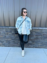 Load image into Gallery viewer, Shelby Denim Jacket - Curvy

