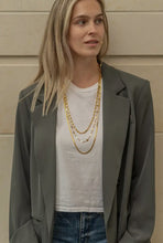 Load image into Gallery viewer, Herringbone Long Necklace
