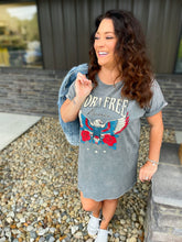 Load image into Gallery viewer, Born Free Tee Dress
