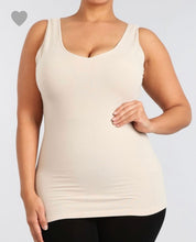 Load image into Gallery viewer, Michelle Reversible Smoother Tank (5 Colors) - Curvy
