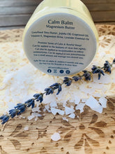 Load image into Gallery viewer, Essential Blooms- Calm Balm Magnesium Butter
