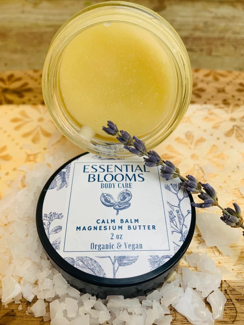 Essential Blooms- Calm Balm Magnesium Butter